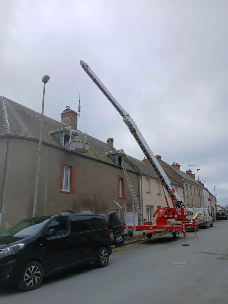 Grue à Carentan-les-Marais