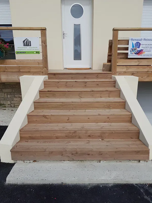 escalier marche extérieur